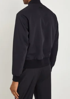 Wool bomber jacket