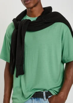 Wool-jersey T-shirt