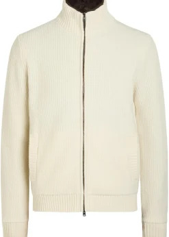 Wool-knit jacket