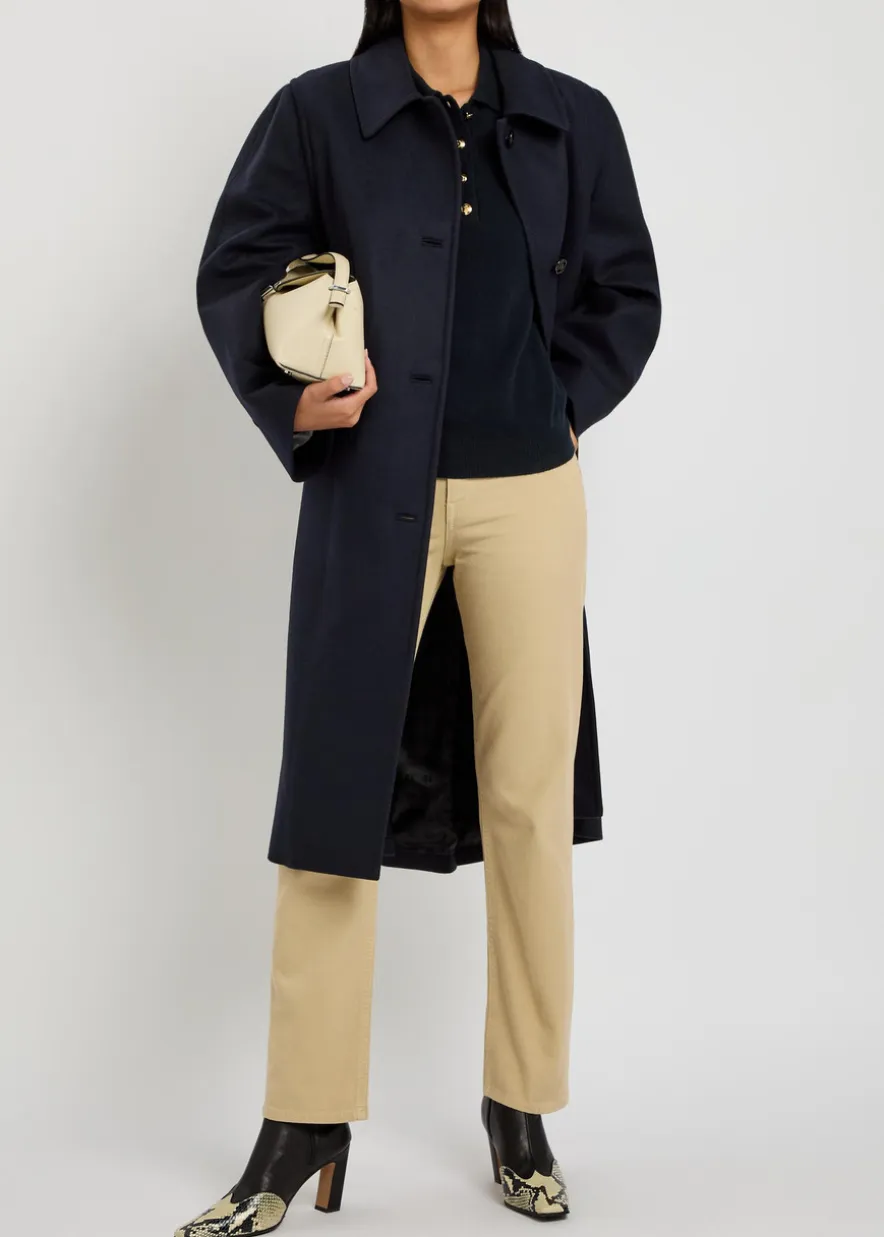 Woolly wool coat
