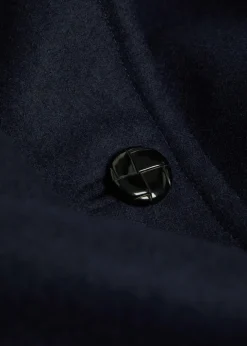 Woolly wool coat