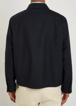 Wool overshirt