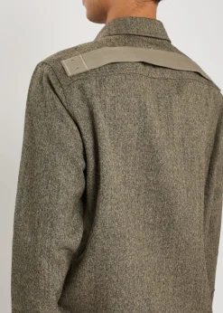 Wool overshirt