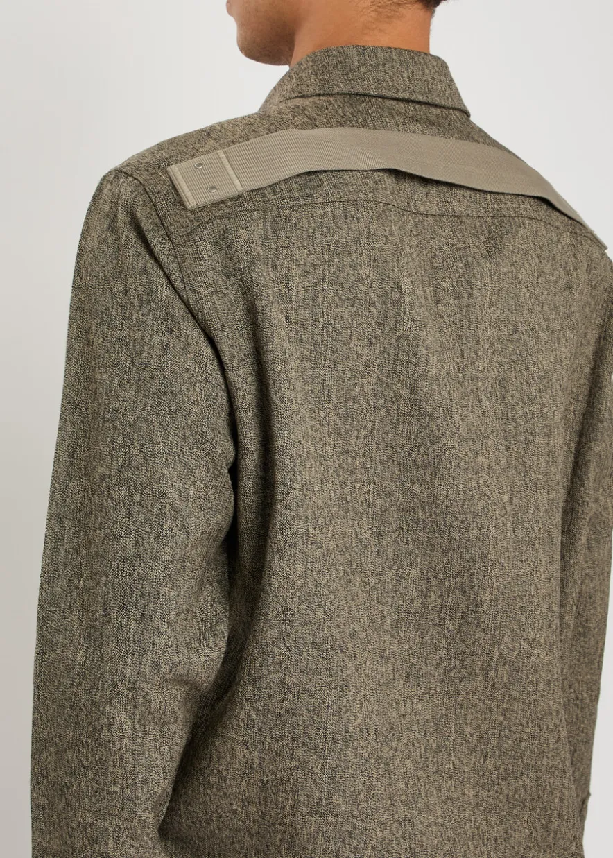 Wool overshirt