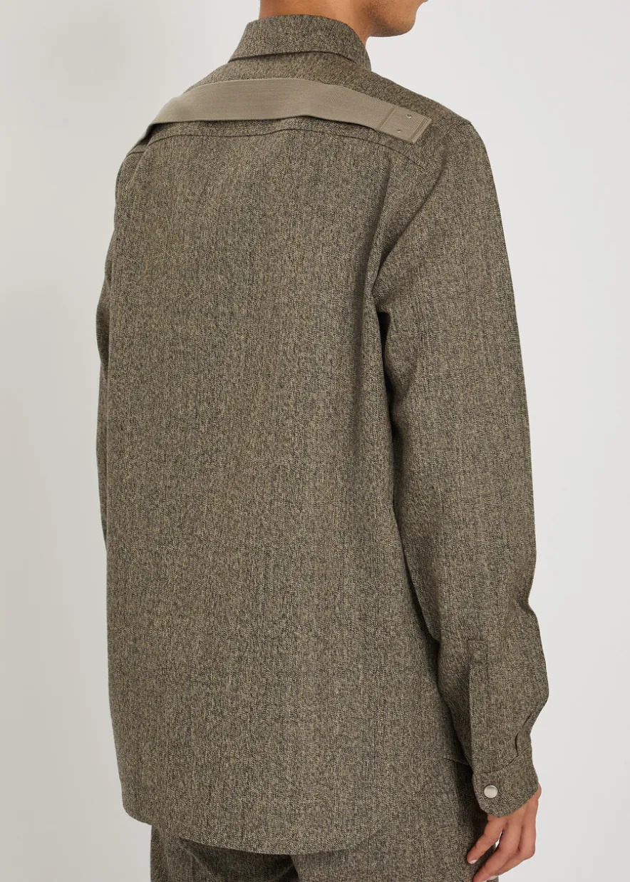 Wool overshirt