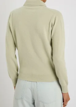 Wool polo jumper