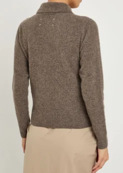 Wool polo jumper