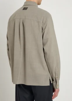 Wool shirt