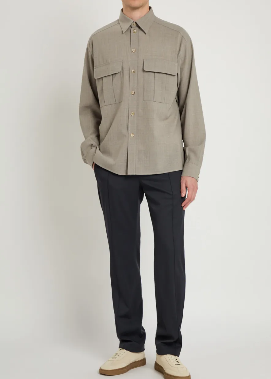 Wool shirt