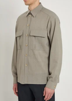 Wool shirt