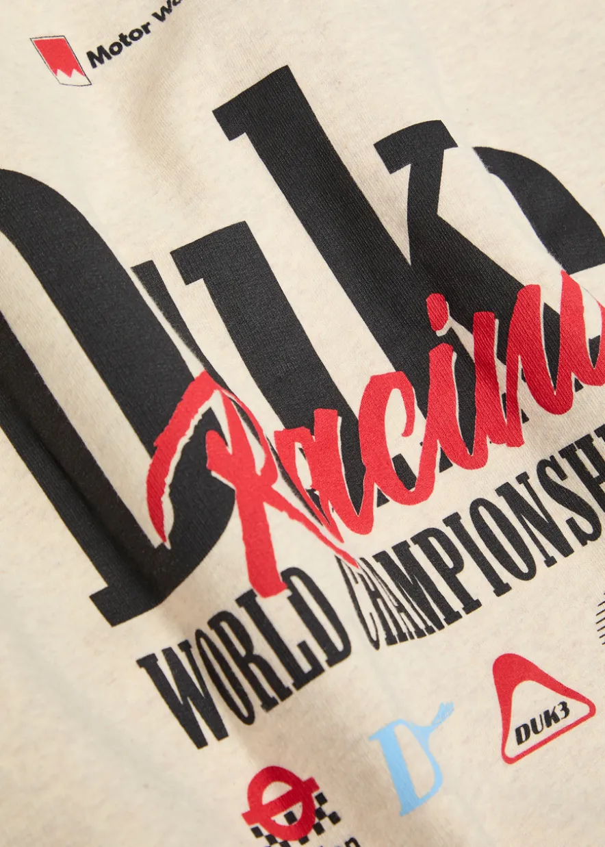 World Championship printed hooded cotton sweatshirt
