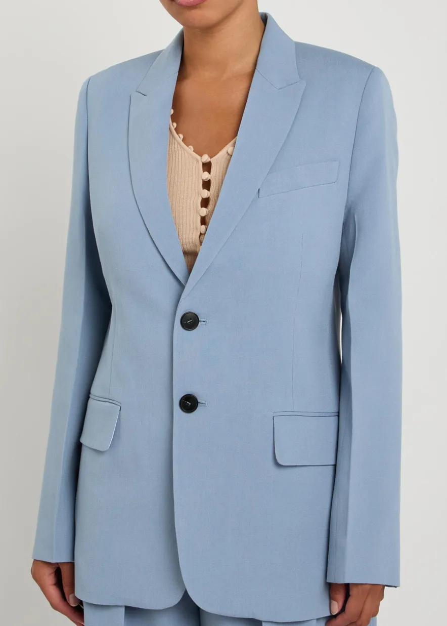 Woven blazer