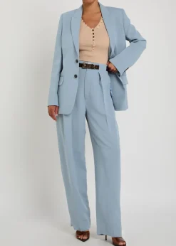Woven blazer