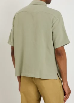 Woven cotton shirt