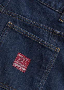 Wylie turn-up wide-leg jeans