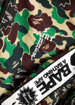X A Bathing Ape printed nylon track jacket