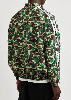 X A Bathing Ape printed nylon track jacket