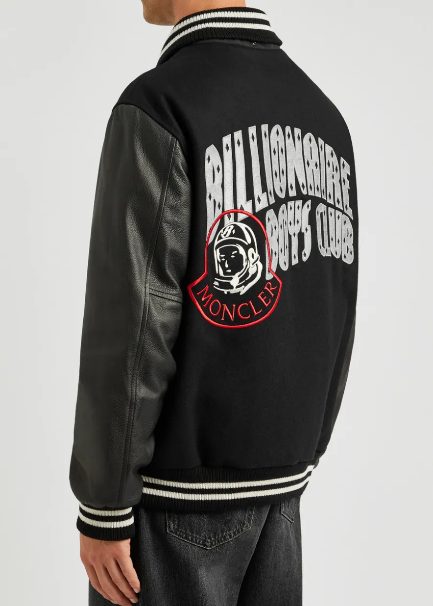 X Billionaire Boys Club Duran wool-blend varsity jacket