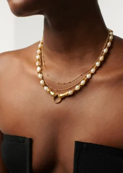 X Harris Reed In Good Hands beaded necklace