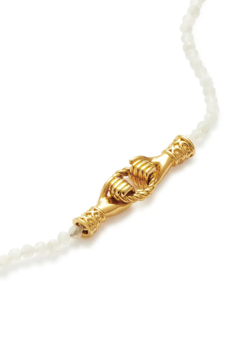 X Harris Reed In Good Hands mini beaded bracelet