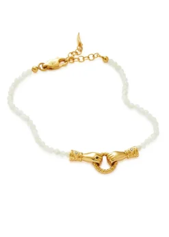 X Harris Reed In Good Hands mini beaded bracelet