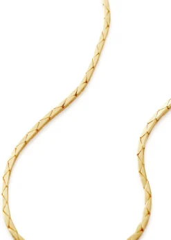 X Lucy Williams Cobra 18kt gold-plated choker