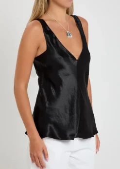X Maria McManus satin top