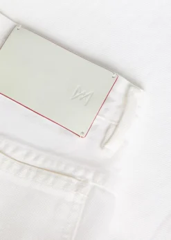 X Maria McManus wide-leg denim shorts