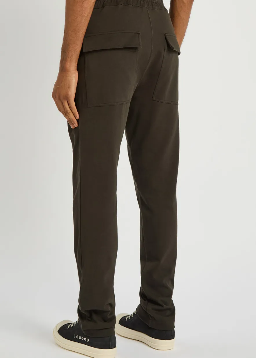 X Moncler logo-appliquéd cotton sweatpants