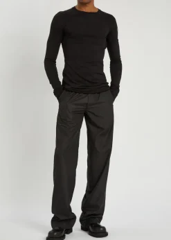 X Moncler logo-appliquéd drawstring shell trousers