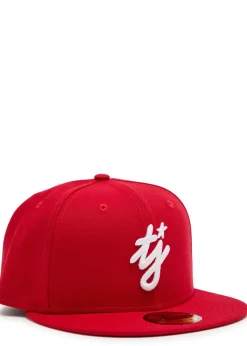 X New Era logo-embroidered twill cap