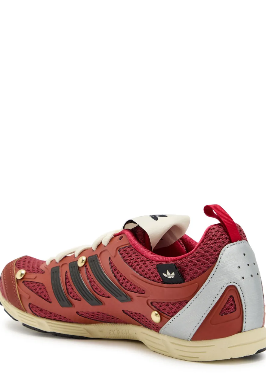 X SFTM Adizero panelled mesh sneakers