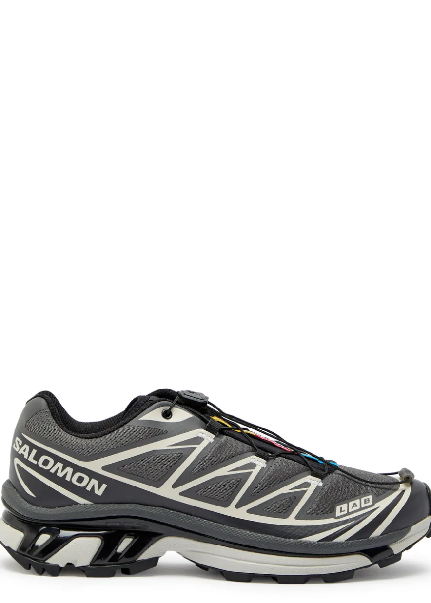 XT-6 panelled mesh sneakers