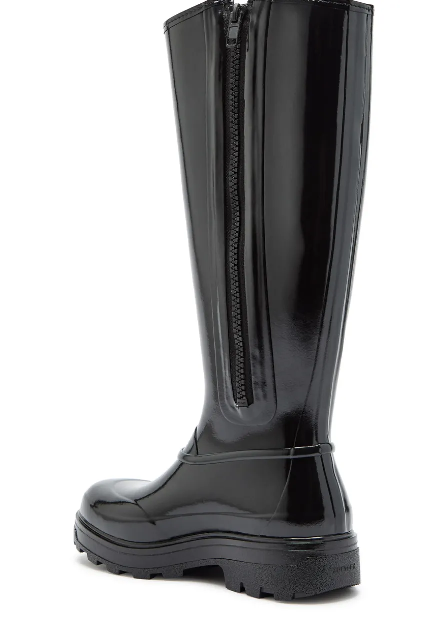 X Tretorn Tijntje glossed rubber wellington boots