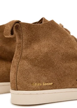 X Wales Bonner Superstar brushed suede sneakers