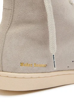 X Wales Bonner Superstar brushed suede sneakers