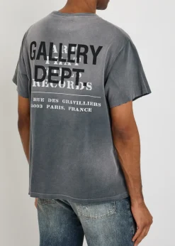 40 Year faded cotton T-shirt