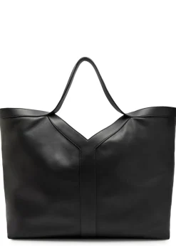 Y Maxi leather tote bag