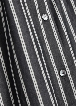 Yorke striped cotton-poplin shirt