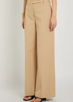 Yukio flared-leg trousers