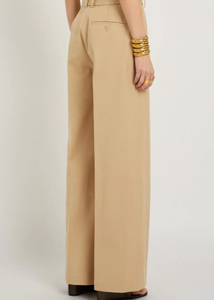 Yukio flared-leg trousers