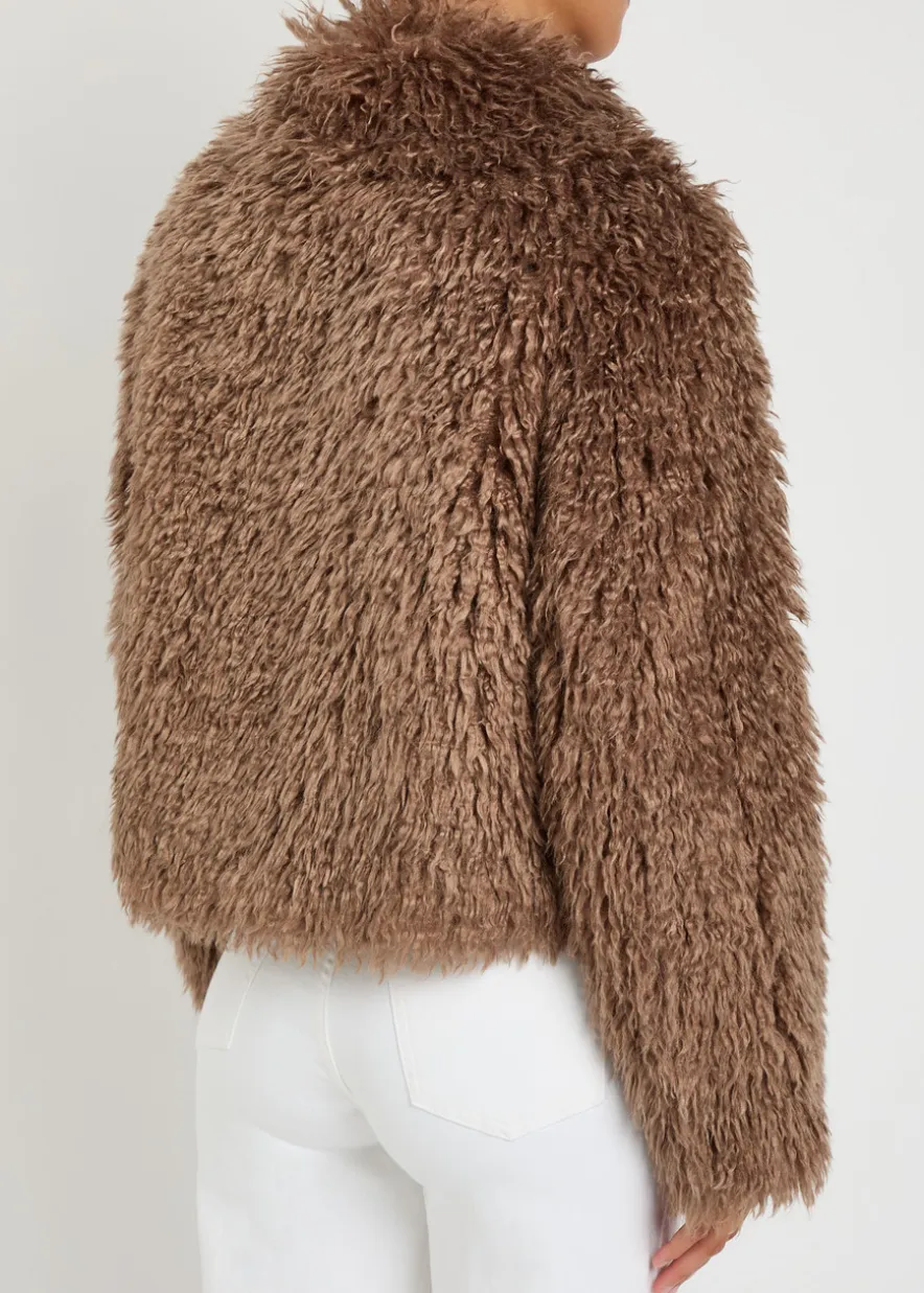 Zaylee faux fur jacket