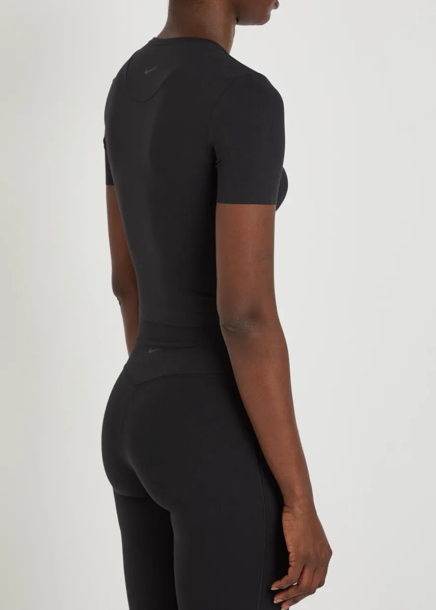 Zenvy InfinaSoft jersey cropped T-shirt