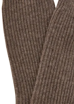 Zera ribbed cashmere socks