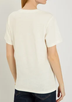Zewel printed cotton T-shirt