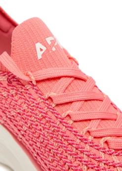Zipline embroidered knitted sneakers