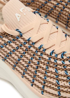 Zipline embroidered knitted sneakers
