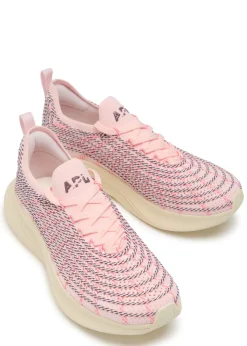 Zipline embroidered knitted sneakers