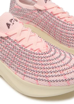 Zipline embroidered knitted sneakers