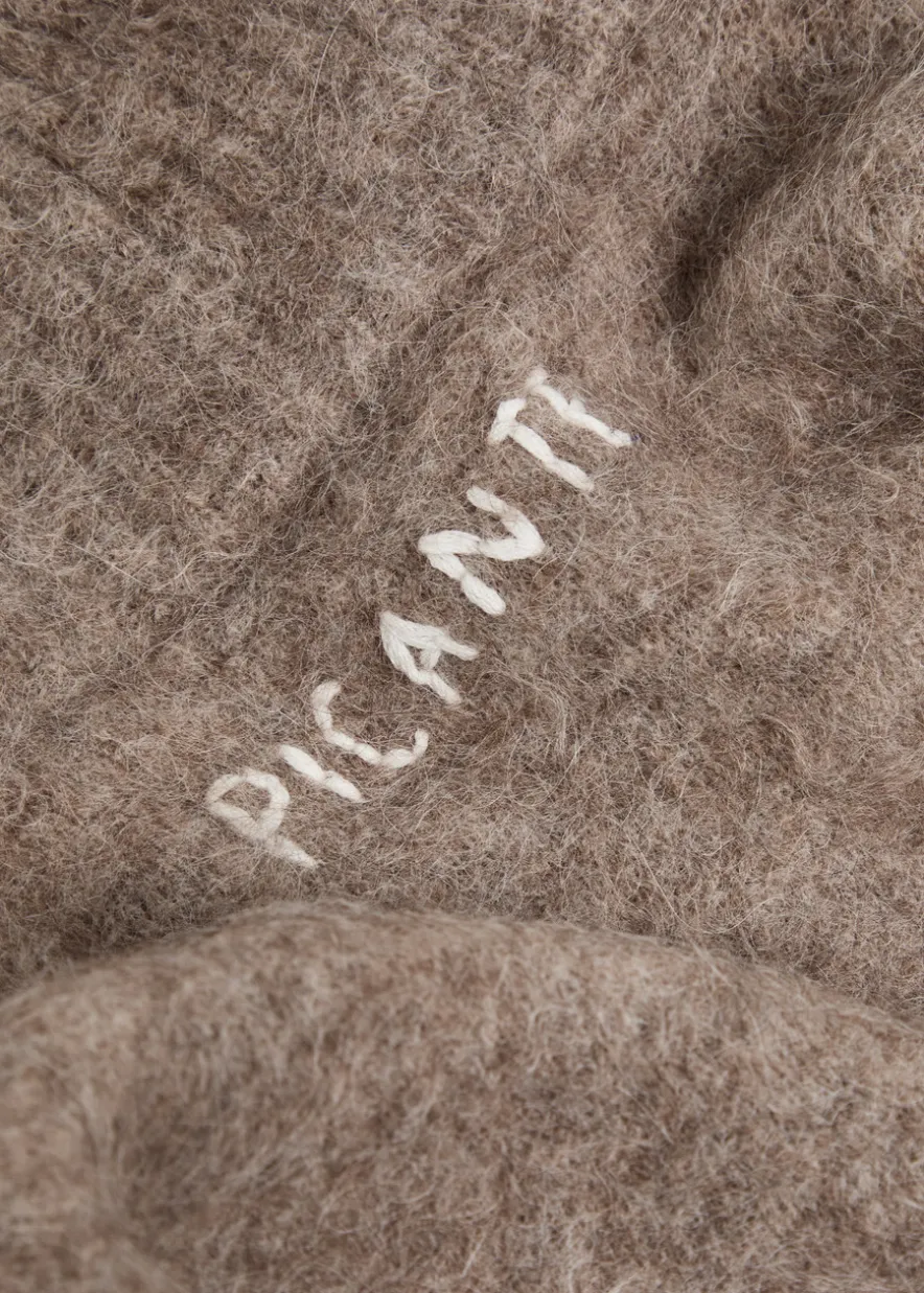 Zip through alpaca-blend jumper